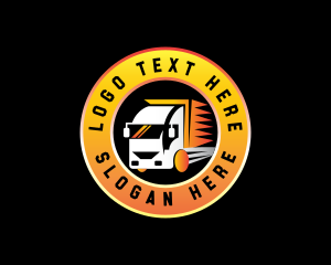 Freight Haulage Truck logo