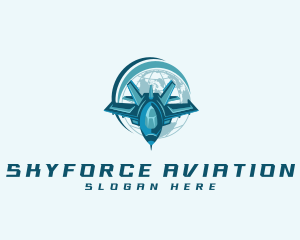 Jet Plane Airforce logo