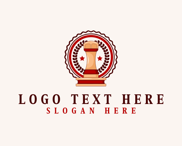 Notary Legal Stamp logo