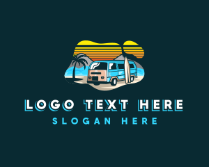 Travel Van Surfboard Getaway logo