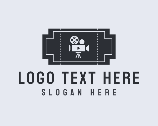 Movie Ticket logo example 3