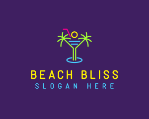 Beach Cocktail Nightclub logo design