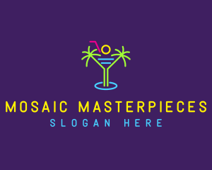 Beach Cocktail Nightclub logo design