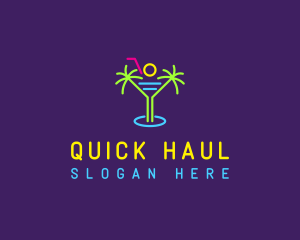 Beach Cocktail Nightclub logo design