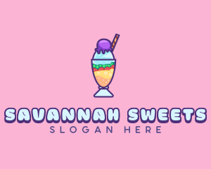 Sweet Cool Dessert logo design