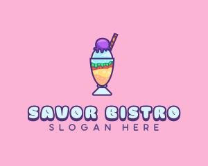 Sweet Cool Dessert logo design