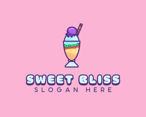 Sweet Cool Dessert logo design