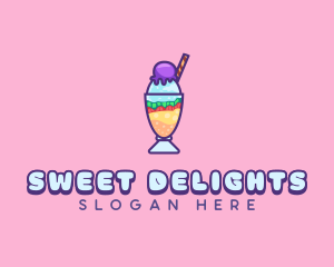 Sweet Cool Dessert logo design