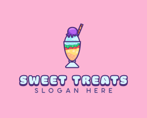 Sweet Cool Dessert logo design