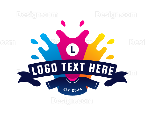 Tshirt Printing Ink Logo