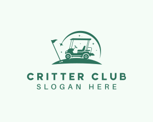 Golf Cart Caddie logo design