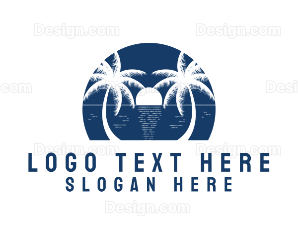 Blue Ocean Beach Logo