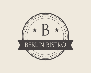 Retro Star Bistro logo design