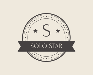 Retro Star Bistro logo design