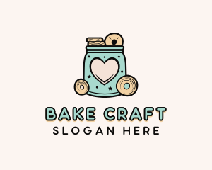 Cookie Jar Baked Goods logo design