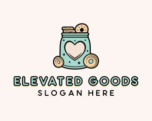 Cookie Jar Baked Goods logo design