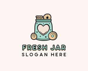 Cookie Jar Baked Goods logo design