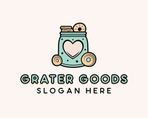 Cookie Jar Baked Goods logo design