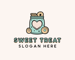 Cookie Jar Baked Goods logo design