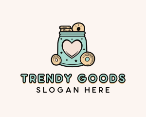 Cookie Jar Baked Goods logo design