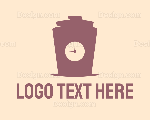 Coffee Cup Time Logo