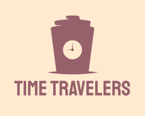 Coffee Cup Time  logo design