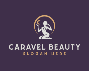 Feminine Beauty Woman logo design