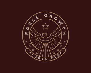 Eagle Falcon Wings logo design