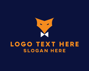 Fox Bow Tie logo design