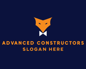 Fox Bow Tie logo design