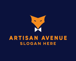 Fox Bow Tie logo design