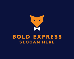 Fox Bow Tie logo design