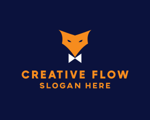 Fox Bow Tie logo design