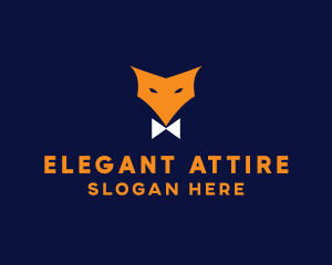 Fox Bow Tie logo design