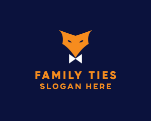 Fox Bow Tie logo design