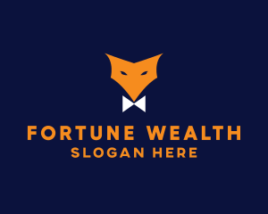 Fox Bow Tie logo design