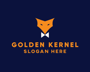 Fox Bow Tie logo design