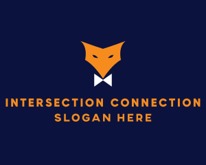 Fox Bow Tie logo design