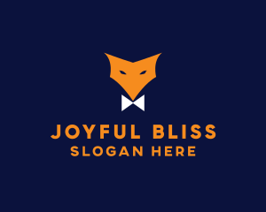 Fox Bow Tie logo design