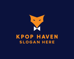 Fox Bow Tie logo design