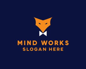 Fox Bow Tie logo design