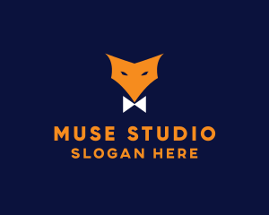 Fox Bow Tie logo design