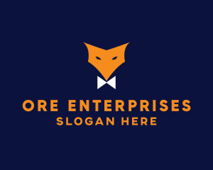 Fox Bow Tie logo design