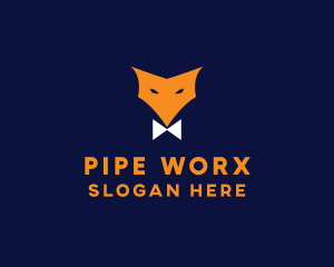 Fox Bow Tie logo design