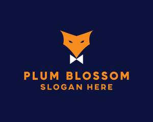 Fox Bow Tie logo design