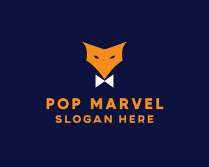 Fox Bow Tie logo design