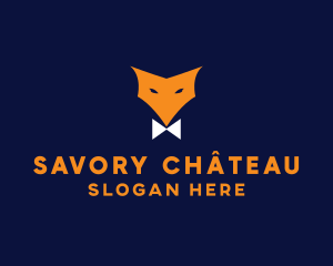 Fox Bow Tie logo design