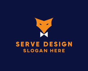 Fox Bow Tie logo design