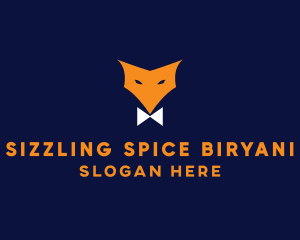 Fox Bow Tie logo design