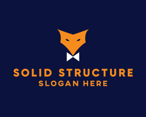 Fox Bow Tie logo design